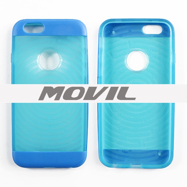 NP-2508 Frontera TPU   PC Funda para Apple iPhone 6-1